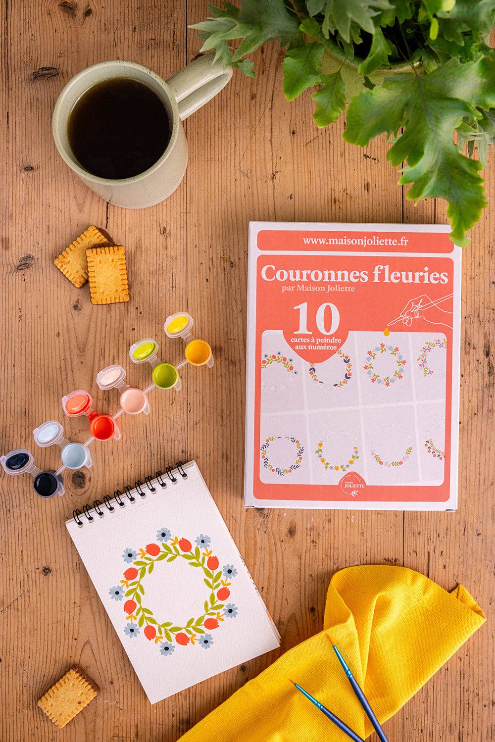 Maison Joliette - Paint by Numbers - Flower Crowns