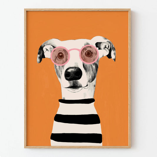 El buen limón -  "Dog portrait" art Print