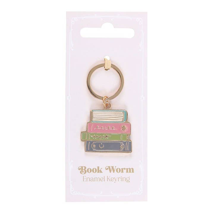 Something Different - Book Worm Keyring