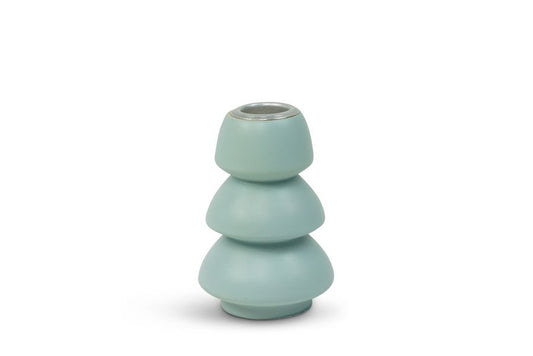 Candleholder Gmelina xmas tree ice mint