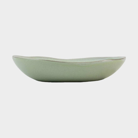 Maria Portugal Terracota - Green Oval Salad Small Bowl Aveiro
