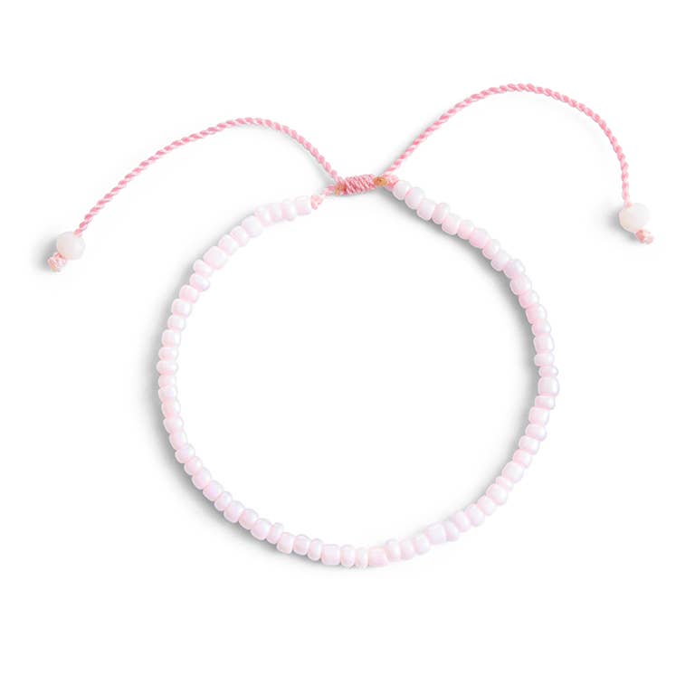 ByBazz - Armband Ashley roze