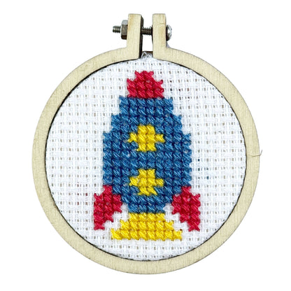 Mini Matchbox Kits - Reach for the Stars! Mini Matchbox Cross Stitch Kit