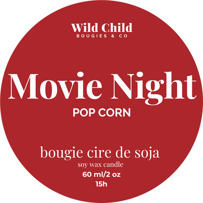 WILD CHILD Bougies & Co - Mini POPCORN candle