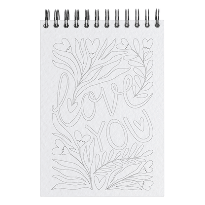 Maison Joliette - A6 coloring book - Love