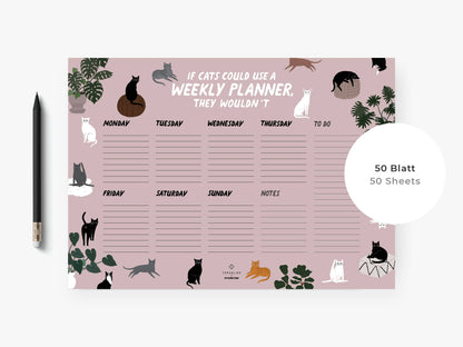 typealive - Weekly Planner/Petisfaction “CATS”