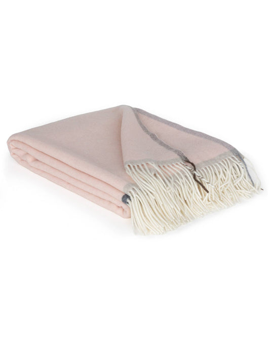 MoST - Merino/cashmere Throw Blanket MILANO Rosa Orlo