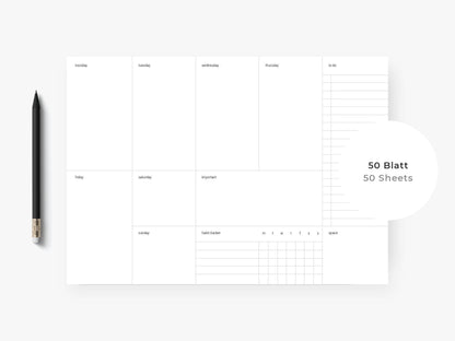 typealive - Weekly planner/Plain