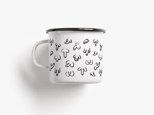 typealive - Enamel mug/DiCke Freunde