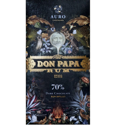 Auro Chocolate: Auro x Don Papa Dark Chocolate 70% with Rum