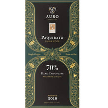 Load image into Gallery viewer, Auro Chocolate: Auro Paquibato Pure 70%
