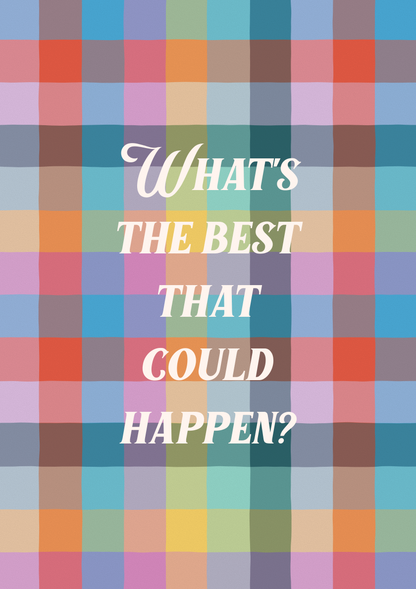 Color Gingham Print