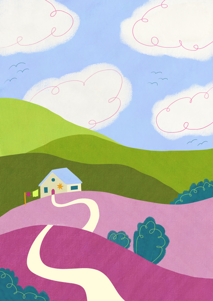 Cloudy Day Print