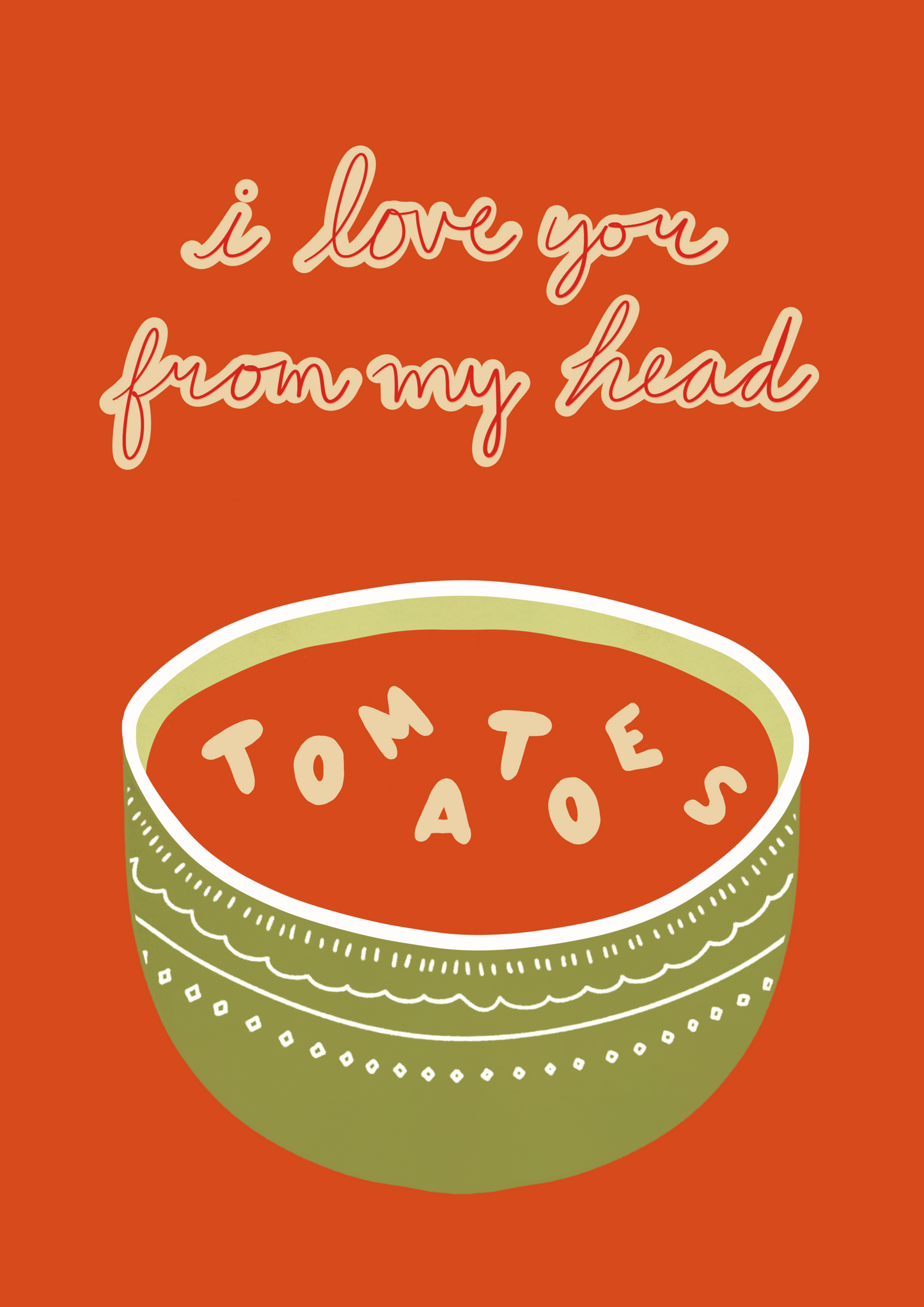 Tomato Soup Postcard