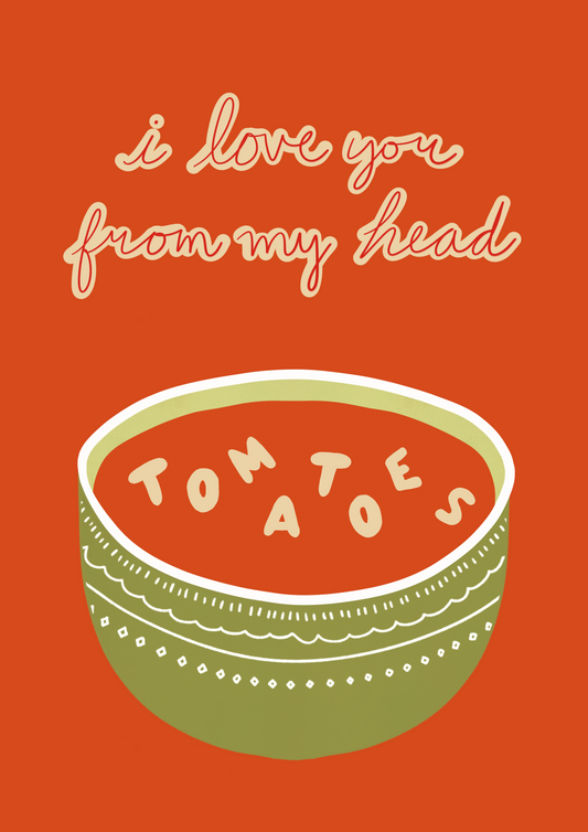 Tomato Soup Postcard