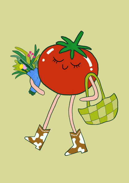 Tomato Cowboy Print