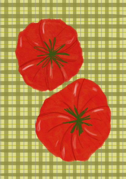 Tomato Picnic Print