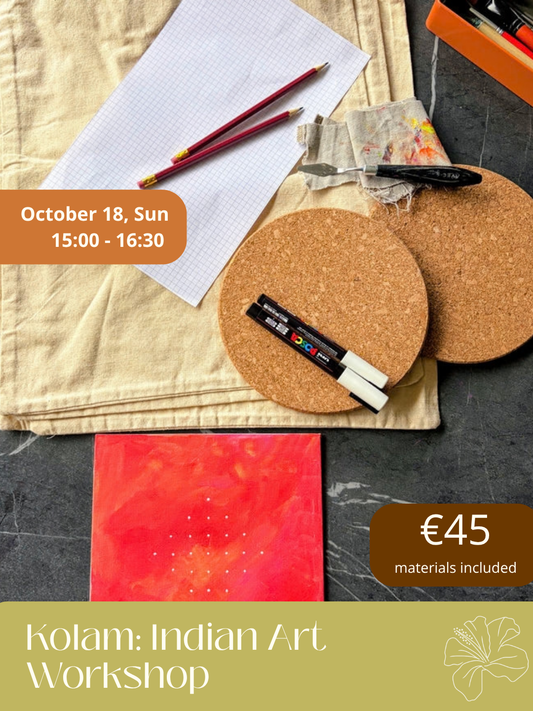 Oct 18: Kolam - Indian Art Workshop