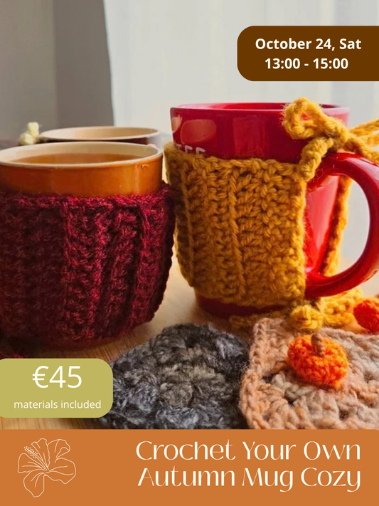 Oct 24: Crochet Workshop - Autumn Mug Cozy