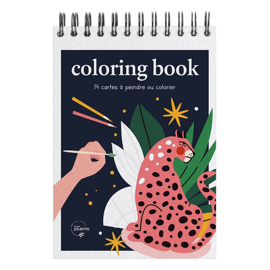 Maison Joliette - A6 Coloring Book - Wild