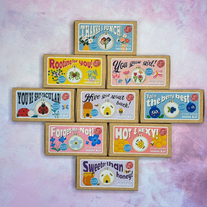 Mini Matchbox Kits - You're Spot-Tacular! Mini Matchbox Cross Stitch Kit