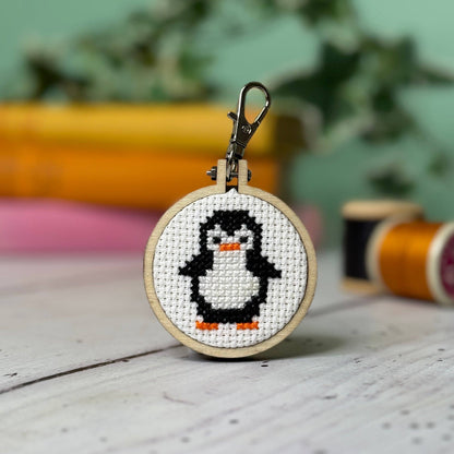 Mini Matchbox Kits - You're Brrrilliant! Mini Matchbox Cross Stitch Kit