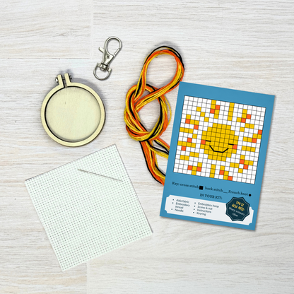 Mini Matchbox Kits - You Are My Sunshine Mini Matchbox Cross Stitch Kit