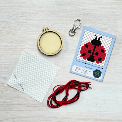 Mini Matchbox Kits - You're Spot-Tacular! Mini Matchbox Cross Stitch Kit
