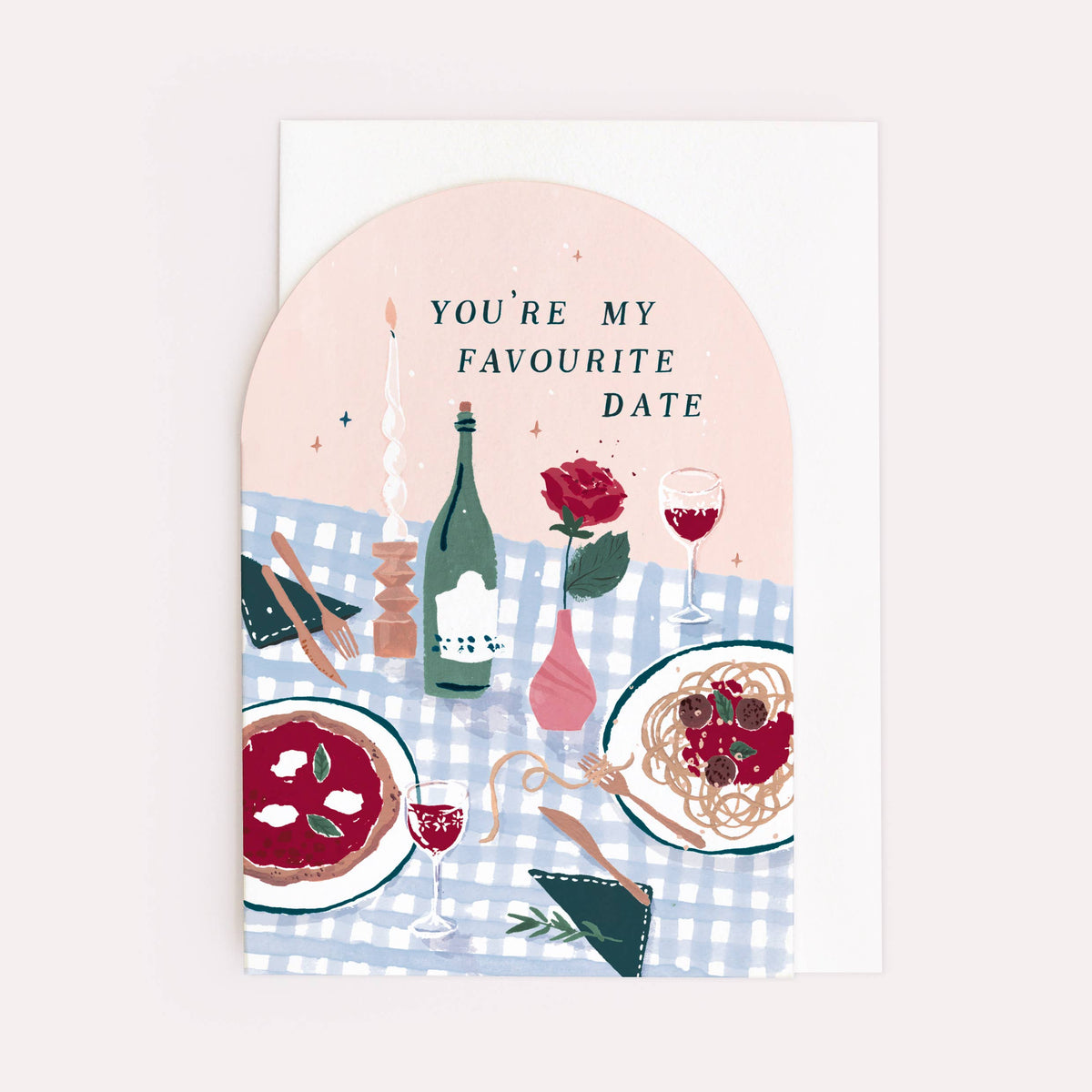 Sister Paper Co. - Favourite Date Card | Love Card | Anniversary Cards