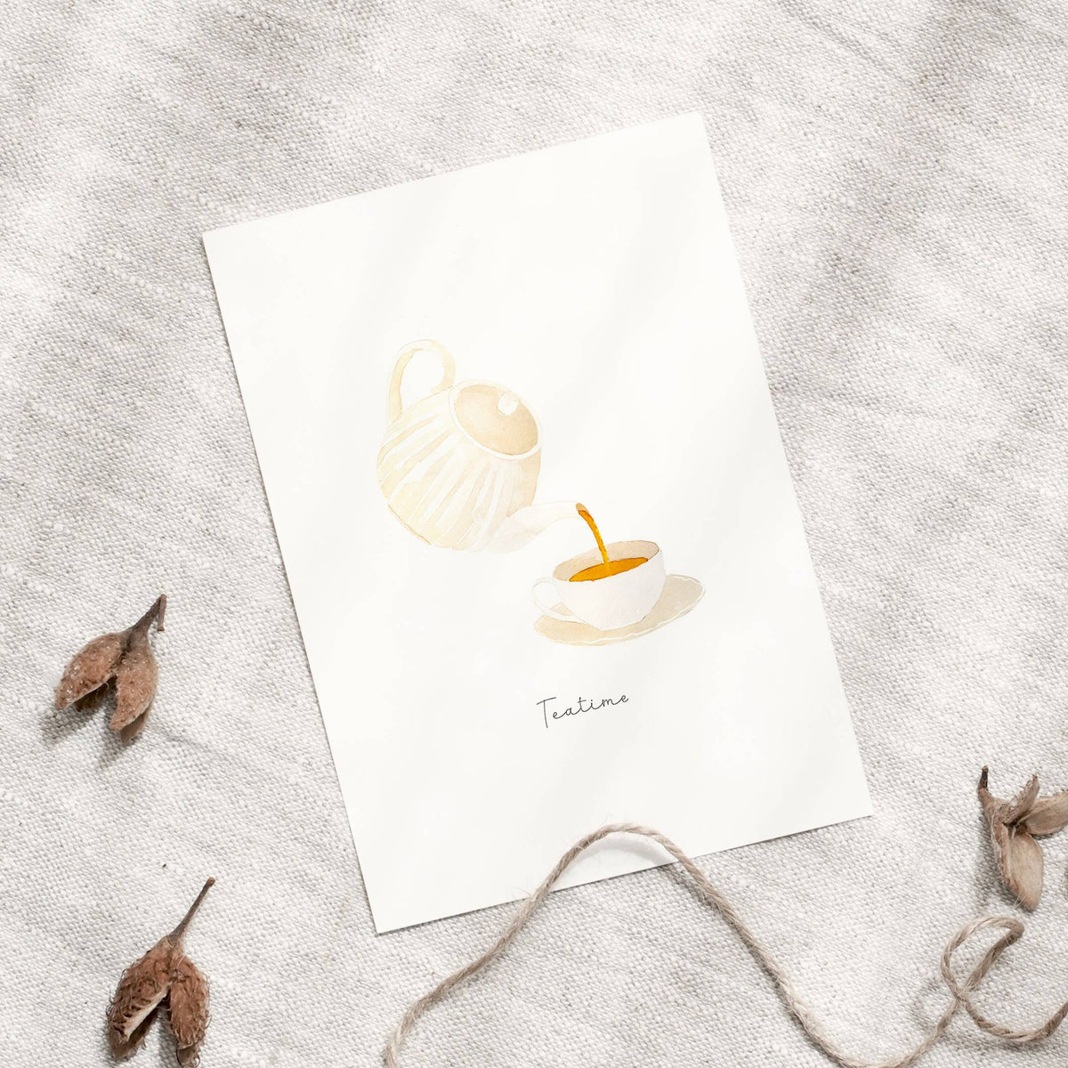 Leo La Douce GmbH - Postcard - Teatime