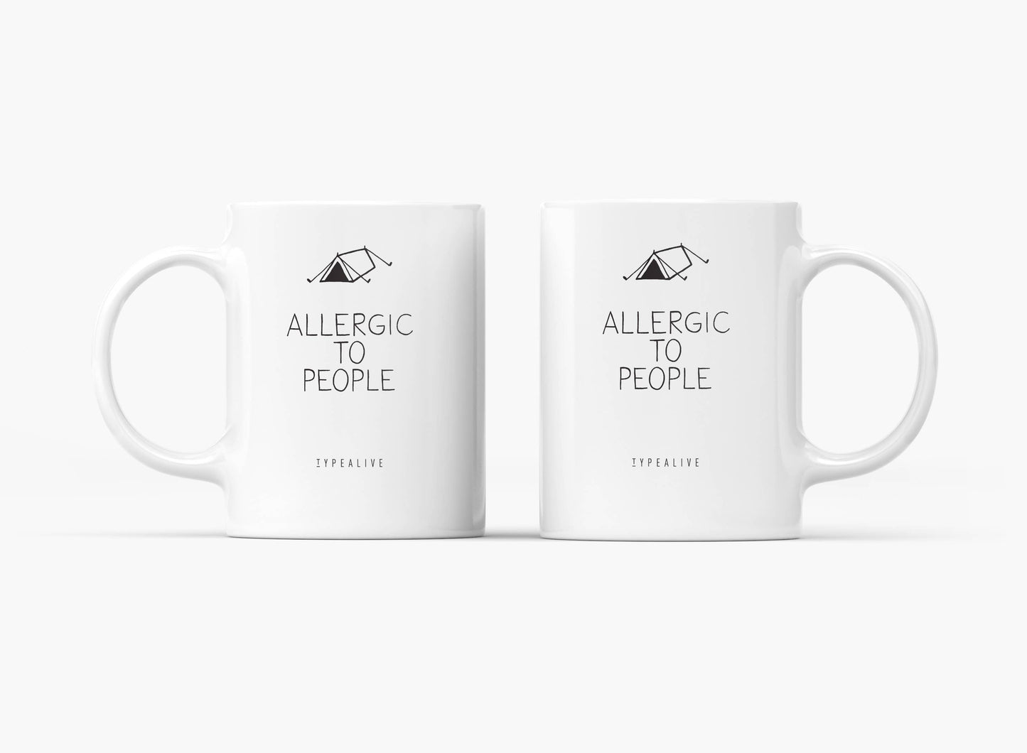 typealive - Ceramic mug/Allergic