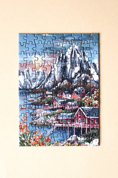 Piecely Puzzles - Mini-Puzzle Lofoten Norway, 99 pieces