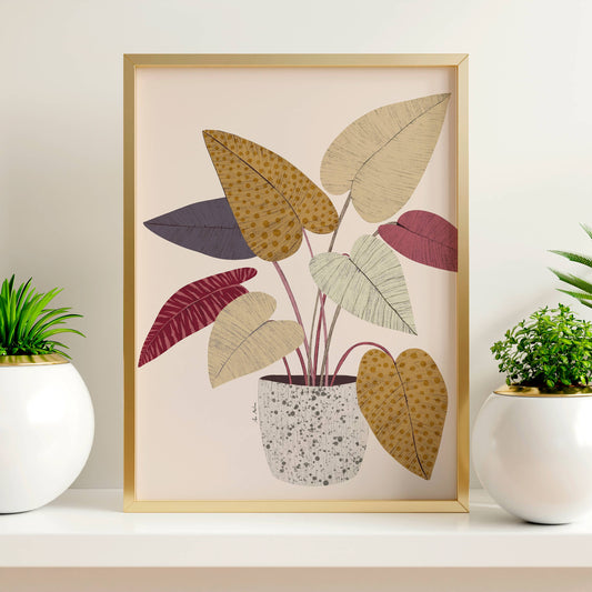El buen limón - "Colorful plant II" Art print