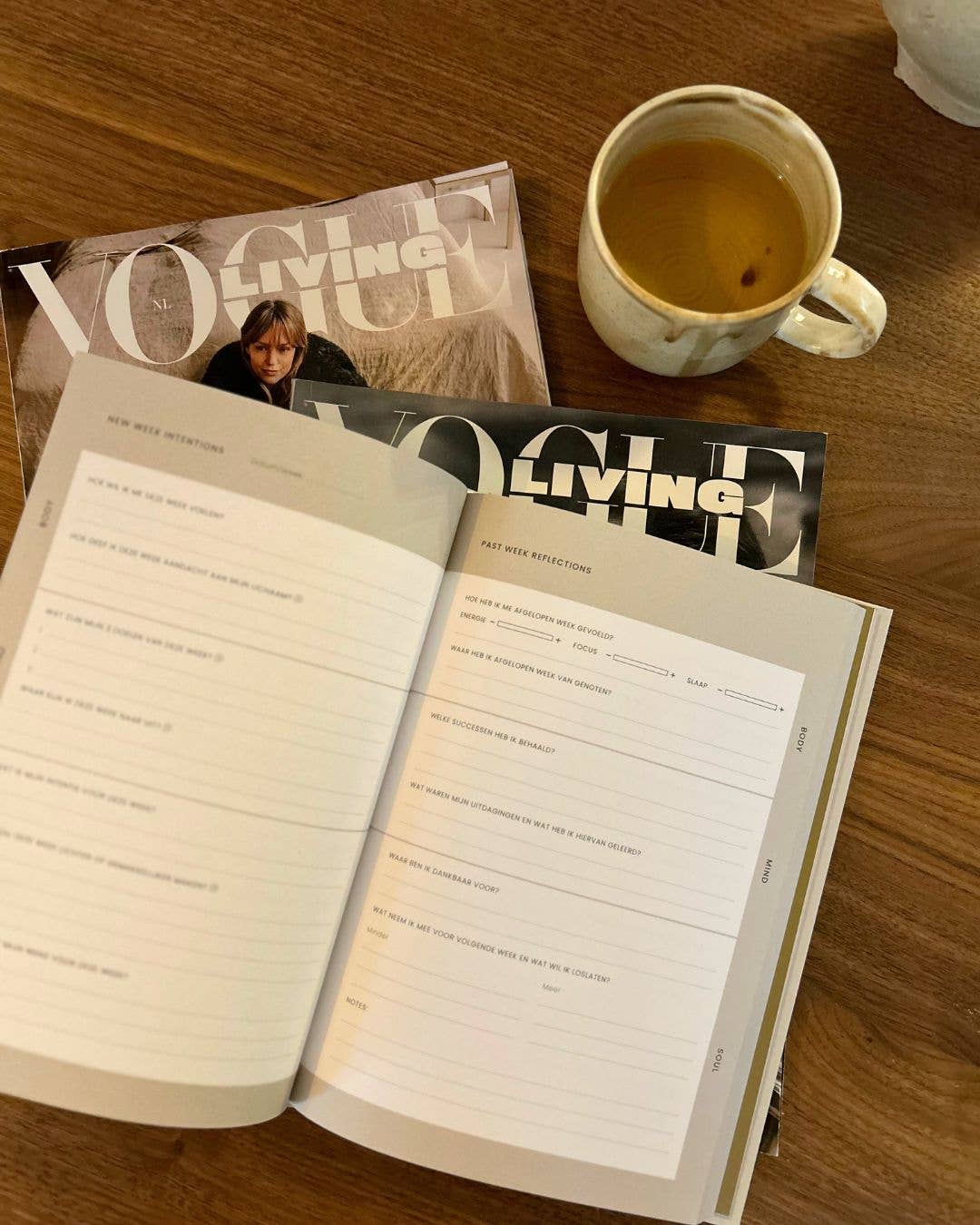 Monday - Slow Down Journal | For reflection and intention | NL | Dutch