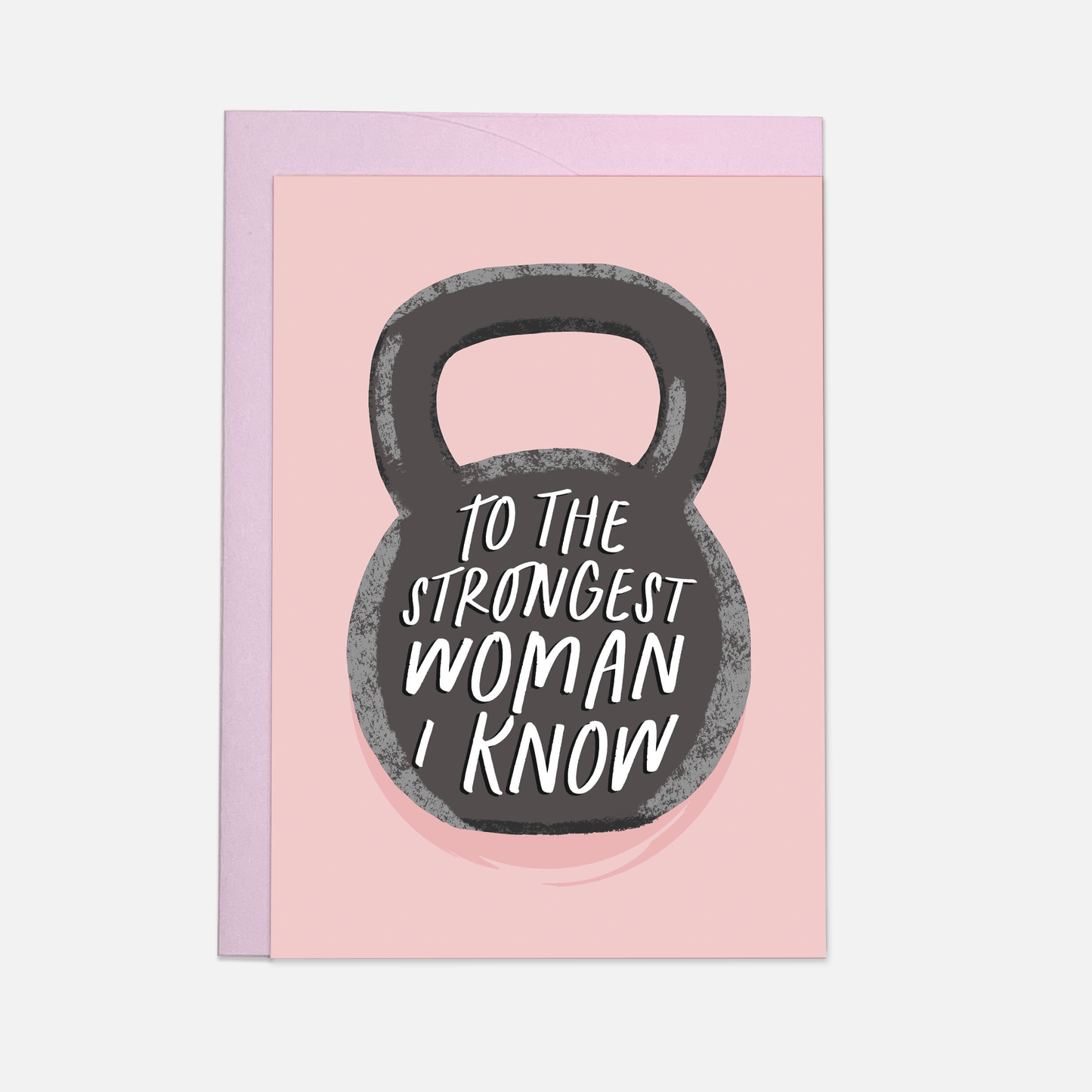 Kaart Blanche - Strongest woman greeting card