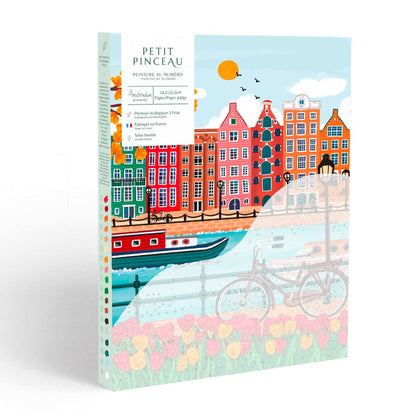 La Petite Épicerie - Paint by number kit - Amsterdam