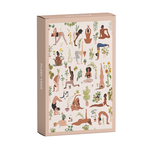 Piecely Puzzles - Mini-Puzzle Plant Yoga, 99 pieces
