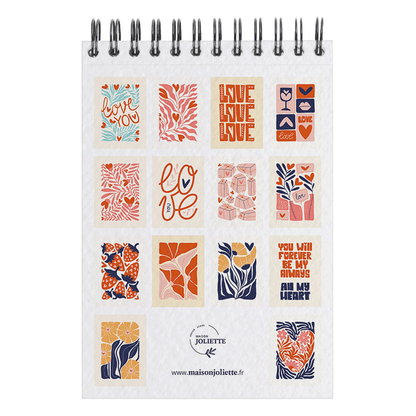 Maison Joliette - A6 coloring book - Love