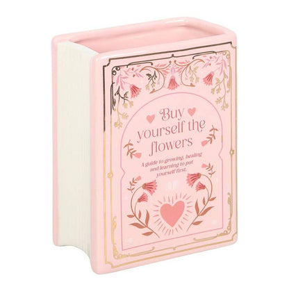 Something Different - Pink Book Shaped Vase