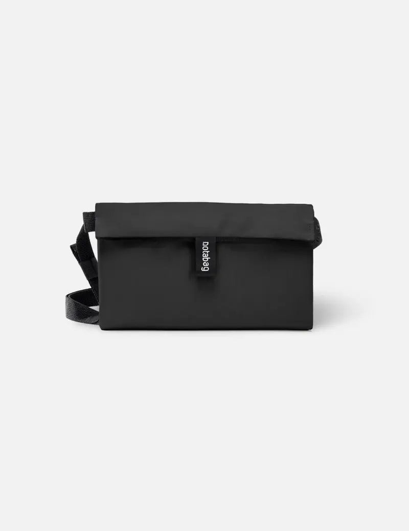 Notabag - Crossbody Black – Multifunctional Bag Laptop Tote Recycled
