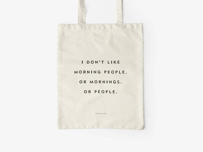 typealive - Cotton bag/Morning People