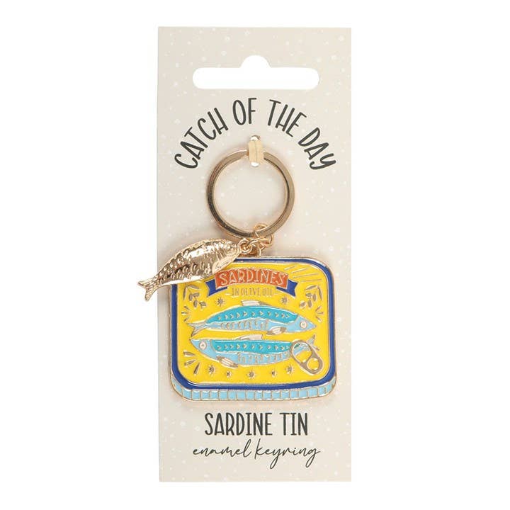 Something Different - Sardine Tin Keyring
