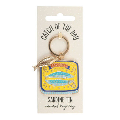 Something Different - Sardine Tin Keyring