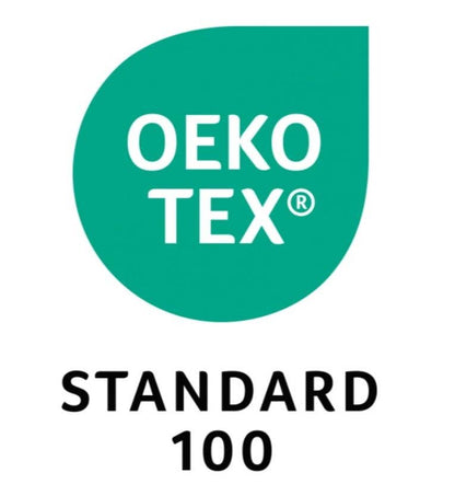 KASALUZ - Ronda beach fouta, teal blue, Oeko‑Tex Standard label