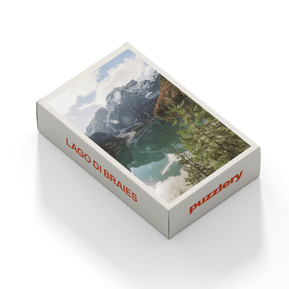 Piecely Puzzles - Mini-Puzzle Lago Di Braies, 99 Pieces - Puzzlery