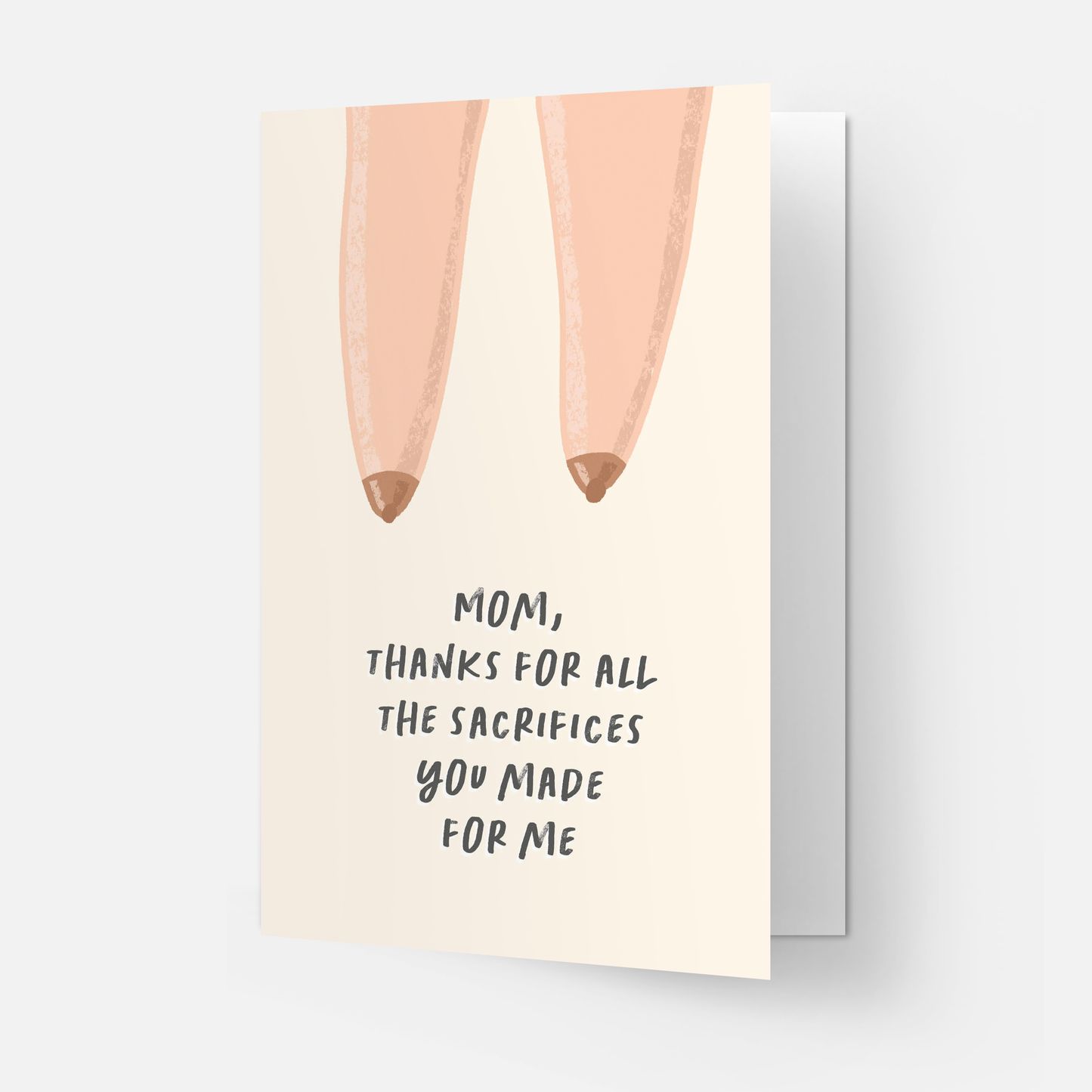 Kaart Blanche - Sacrifices greeting card (also in FR)