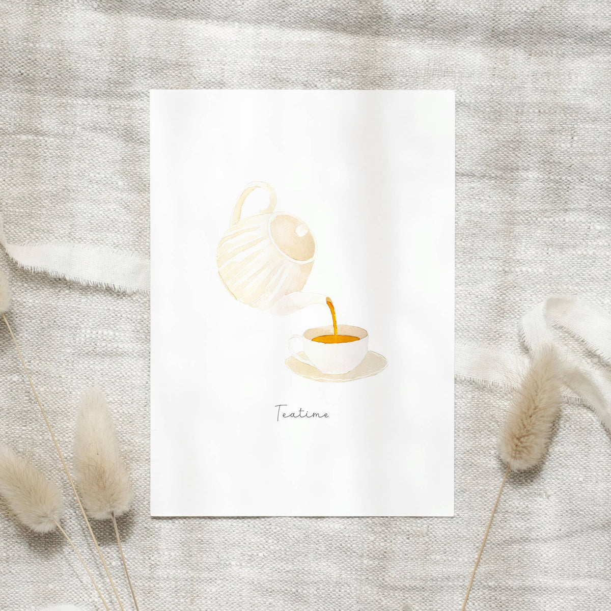 Leo La Douce GmbH - Postcard - Teatime