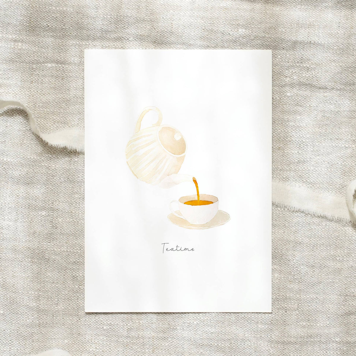 Leo La Douce GmbH - Postcard - Teatime