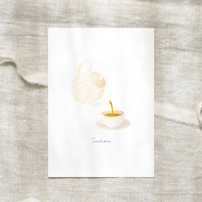 Leo La Douce GmbH - Postcard - Teatime
