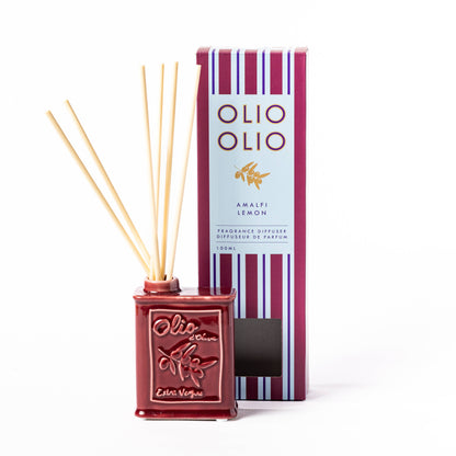 Wick and Vessel - Olive Oil Burgundy 100ml Diffuser